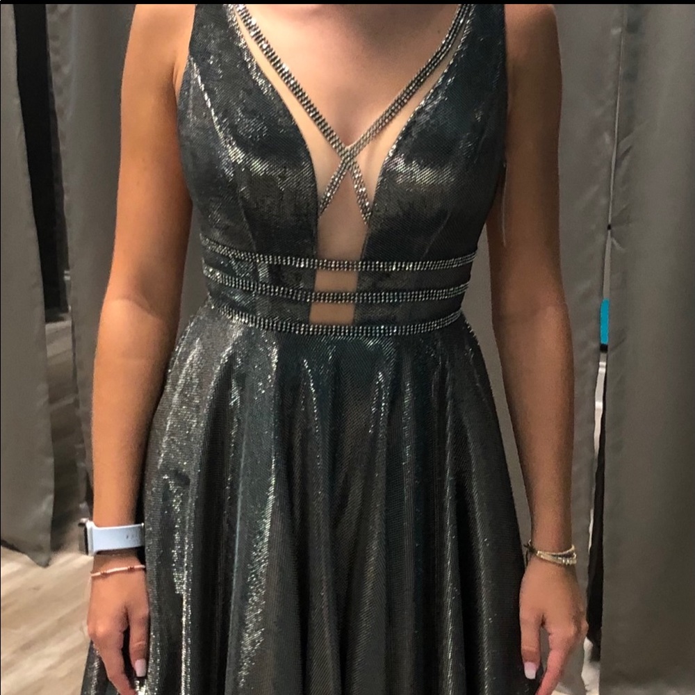 jovani short prom dress